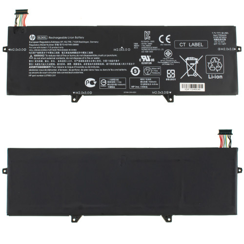 Оригінальна батарея для ноутбука HP BL04XL (EliteBook x360 1040 G5, 1040 G6) 7.7V 56.2Wh Black