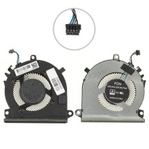 Оригінальний вентилятор для ноутбука HP Pavilion Gaming 15-EC, 16-A, 4pin, 5V (L77560-001, L77558-001, L72702-001) (Кулер)
