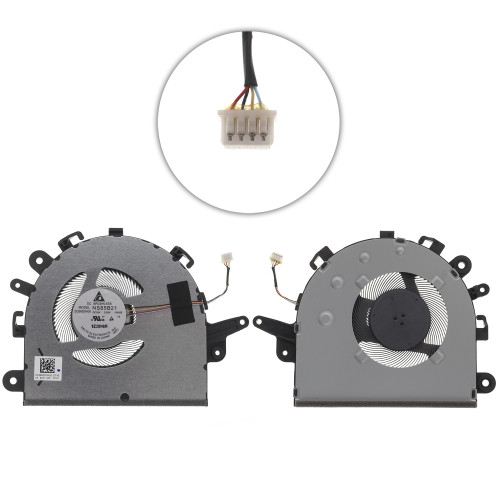 Оригинальный вентилятор для ноутбука LENOVO IdeaPad S145-15API, S145-15IWL (5F10S13875) (Кулер) 