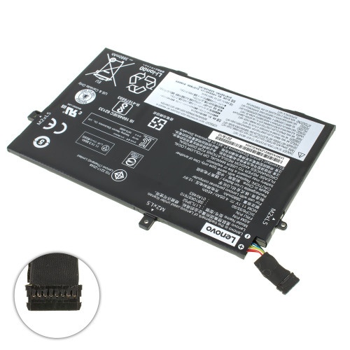 Оригинальная батарея для ноутбука LENOVO L17L3P52 (ThinkPad: L490, L580, L590, E490, E590) 11.1V 4050mAh 45Wh Black