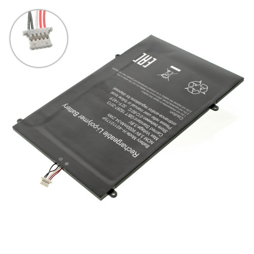 Оригінальна батарея для ноутбука Prestigio H-40110175P (SmartBook 141 С3) 3.8V 9000mAh 34.2Wh Black