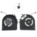 Оригинальный вентилятор для ноутбука HP Pavilion Gaming 15-DK (CPU + GPU FAN) (L56900-001 + L57170-001) (Кулер) 