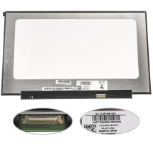 Матриця 17.3 NV173FHM-N49 (1920*1080, 30pin(eDP, IPS, 250 cd/m2, кольоропередача 45%), LED, SLIM(без планок та вушок), матова, роз'єм праворуч знизу) для ноутбука