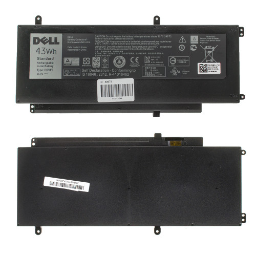 Оригінальна батарея для ноутбука DELL 4P8PH (Inspiron 15 5547, 5558, 5565, 7537, 7547, 7548) 11.1V 3870mAh 43Wh Black