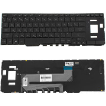 Клавиатура для ноутбука ASUS (GX550 series) rus, black, без фрейма, подсветка клавиш