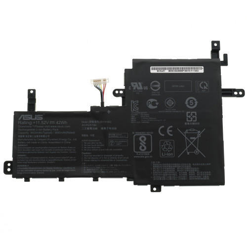 Оригінальна батарея для ноутбука ASUS B31N1842 (VivoBook S15 S531FL) 11.52V 3645mAh 42Wh Black