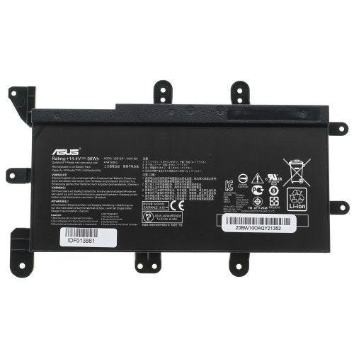Оригинальная батарея для ноутбука ASUS A42N1830 (ROG G703GX, G703GXR) 14.4V 6400mAh 96Wh Black