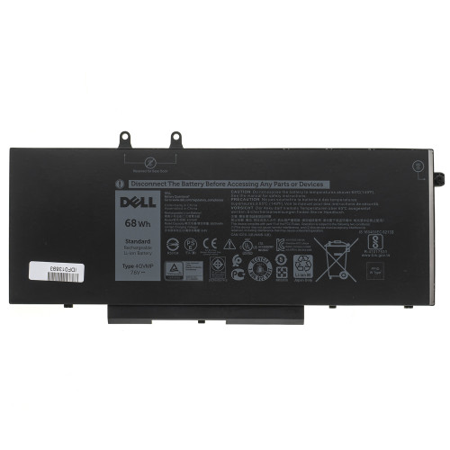 Оригінальна батарея для ноутбука DELL 4GVMP (Latitude 5400, Precision 5400) 7.6V 8500mAh 68Wh Black