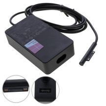 Оригінальний блок живлення для планшета MICROSOFT 15V, 2.58A, 44W, 6pin, Black (без кабеля !) (Surface Pro 5, Pro 6, Pro 4, Pro3, Book)