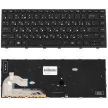Клавіатура для ноутбука HP (EliteBook: 740 G5,  840 G5) rus, black