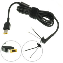 Оригінальний DC кабель живлення для БЖ LENOVO 120-135W USB+pin, сопротивление 1 кОм !!!, 2 дроти(2x1.5 мм), довжина 170см, (Square 5 Pin DC Plug) (від БЖ до ноутбуку)