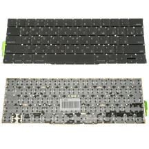 Клавіатура для ноутбука APPLE (MacBook Pro: A2159 (2019)) rus, black, SMALL Enter (оригінал)