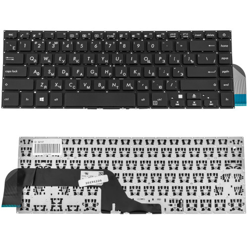 Клавиатура для ноутбука ASUS (X505 series) rus, black, без фрейма (ОРИГИНАЛ)