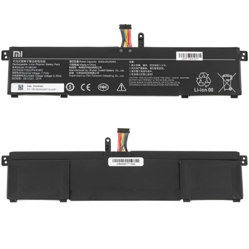 Оригінальна батарея для ноутбука Xiaomi R13B03W (RedmiBook 13) 7.7V 5200mAh 40Wh Black