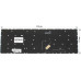 Клавиатура для ноутбука LENOVO (IdeaPad: 320-15 series) rus, onyx black, без фрейма, с диодом на кнопке включения (ОРИГИНАЛ)