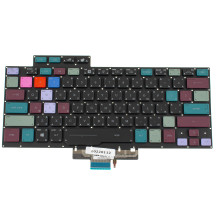 Клавиатура для ноутбука ASUS (GA401 series) rus, black, без фрейма, подсветка клавиш