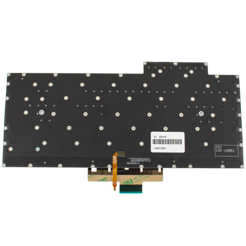 Клавіатура для ноутбука ASUS (GA401 series) rus, black, без фрейму, підсвічування клавіш