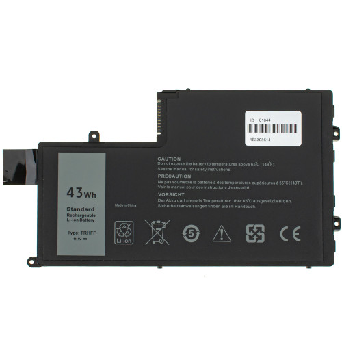 Батарея для ноутбука DELL TRHFF (Inspiron 5547, 5445, 5545, 5447, 5448) 11.1V 42Wh black