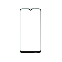 Скло корпусу з рамкою для Samsung A10 A105, black, (оригінал)