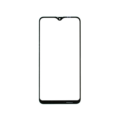 Скло корпусу з рамкою для Samsung A10 A105, black, (оригінал)