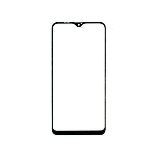 Скло корпусу з рамкою для Samsung A10 A105, black, (оригінал)