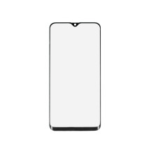 Скло корпусу з рамкою для Samsung A20 A205, black, (оригінал)