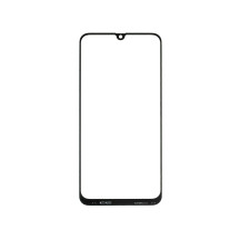 Скло корпусу з рамкою для Samsung A30 A305, black, (оригінал)