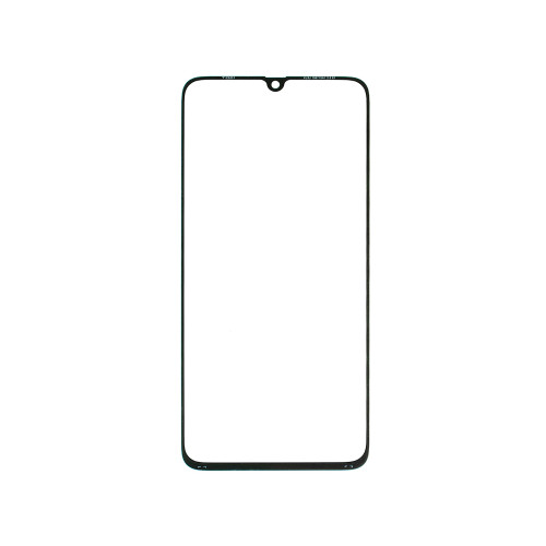 Скло корпусу з рамкою для Samsung A70 A705, black, (оригінал)