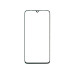 Скло корпусу з рамкою для Samsung A70 A705, black, (оригінал)