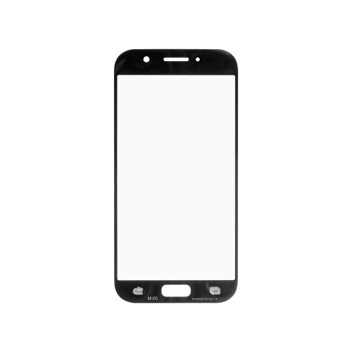 Скло корпусу з рамкою для Samsung A5 A520, black, (оригінал)