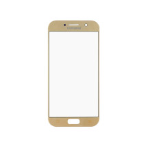 Скло корпусу з рамкою для Samsung A5 A520, gold, (оригінал)