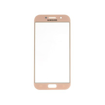 Скло корпусу з рамкою для Samsung A5 A520, pink, (оригінал)