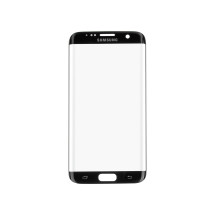 Стекло корпуса с рамкой для Samsung Galaxy S7 EDGE G935, black, (ОРИГИНАЛ)