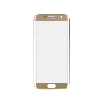 Скло корпусу з рамкою для Samsung Galaxy S7 EDGE G935, gold, (оригінал)