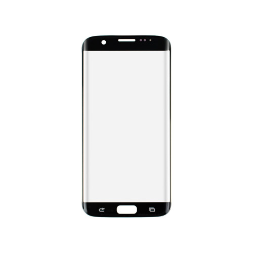 Стекло корпуса с рамкой для Samsung Galaxy S7 EDGE G935, gold, (ОРИГИНАЛ)