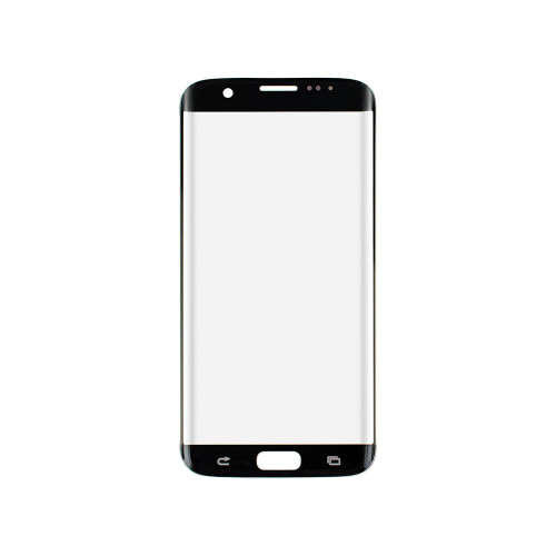 Стекло корпуса с рамкой для Samsung Galaxy S7 EDGE G935, silver, (ОРИГИНАЛ)