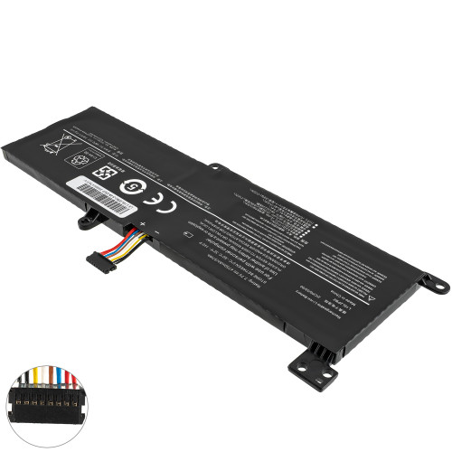Батарея для ноутбука LENOVO L16L2PB2 (IdeaPad: 320-15IAP, 320-15ISK, 320-15IKB) 7.7V 4750mAh 36Wh Black