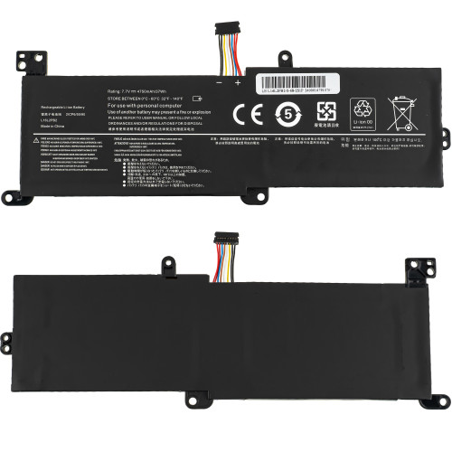 Батарея для ноутбука LENOVO L16L2PB2 (IdeaPad: 320-15IAP, 320-15ISK, 320-15IKB) 7.7V 4750mAh 36Wh Black