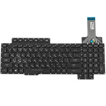 Клавиатура для ноутбука ASUS (G703 series) ukr, black, без фрейма, подсветка клавиш (RGB) ОРИГИНАЛ