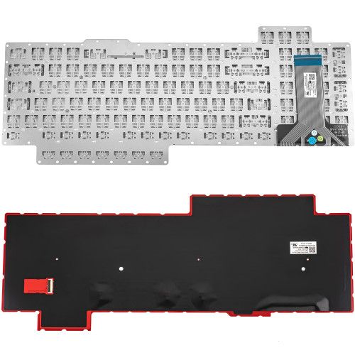 Клавіатура для ноутбука ASUS (G703 series) ukr, black, без фрейма, підсвічування клавіш(RGB) оригінал