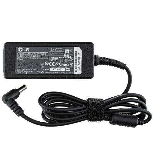 Блок питания для монитора LG 19V, 1.3A, 25W, 6.5*4.4мм+PIN, black (без кабеля!)