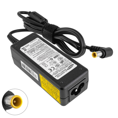 Блок питания для монитора Samsung 14V, 1.7A, 24W, 6.5*4.4мм+PIN, black (без кабеля!)