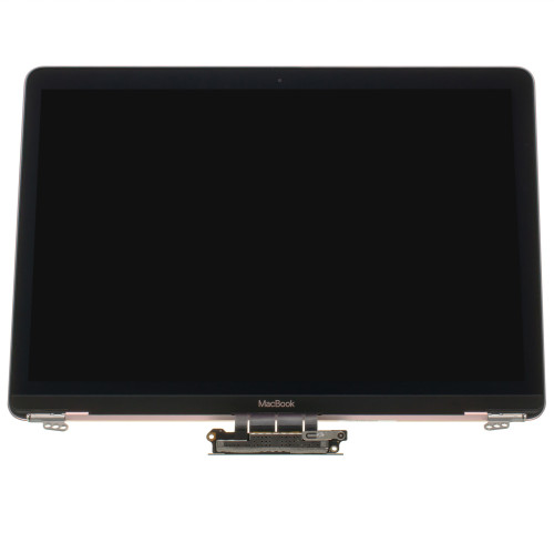 Крышка + матрица в сборе для ноутбука Apple A1534 (2015), Rose Gold, 100% ОРИГИНАЛ (AASP)
