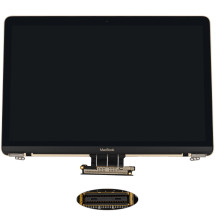 Крышка + матрица в сборе для ноутбука Apple A1534 (2016-2017), Rose Gold, 100% ОРИГИНАЛ (AASP)