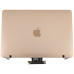 Крышка + матрица в сборе для ноутбука Apple A1534 (2016-2017), Rose Gold, 100% ОРИГИНАЛ (AASP)