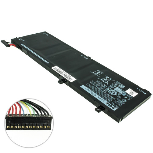 Оригинальная батарея для ноутбука DELL RRCGW (XPS 15 9550 (ВЕРСИЯ 3), Precision 5510) 11.4V 4865mAh 56Wh Black