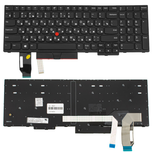 Клавиатура для ноутбука LENOVO (ThinkPad: E580, L580) rus, black