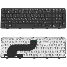 Клавіатура для ноутбука HP (ProBook: 650 G1, 655 G1) rus, black, з фреймом, без джойстика
