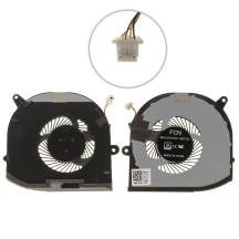 Оригінальний вентилятор для ноутбука DELL XPS 15 9570 (CPU+GPU FAN) (08YY9+TK9J1) (Кулер)