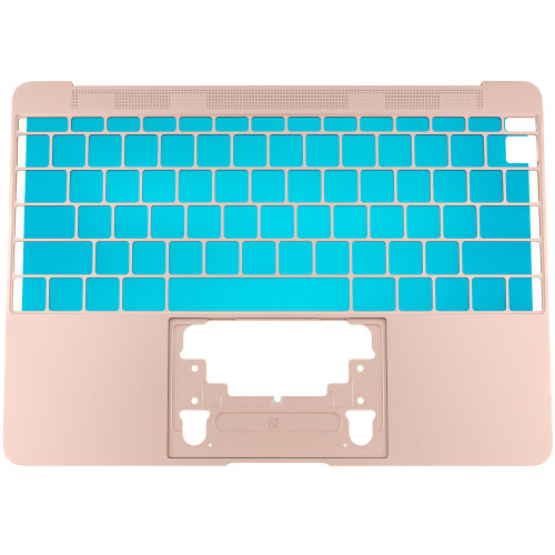 Верхняя крышка для ноутбука APPLE (A1534 (2016-2017)), rose gold, small enter